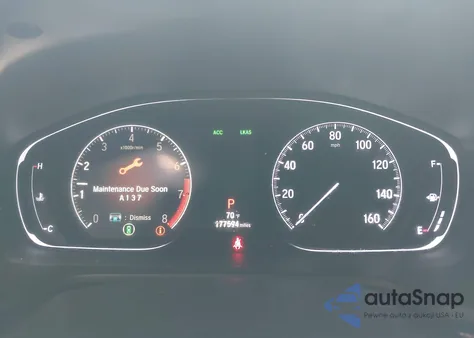 2019 Honda Accord Sport из США, поврежденный, VIN 1HGCV1F37KA043478